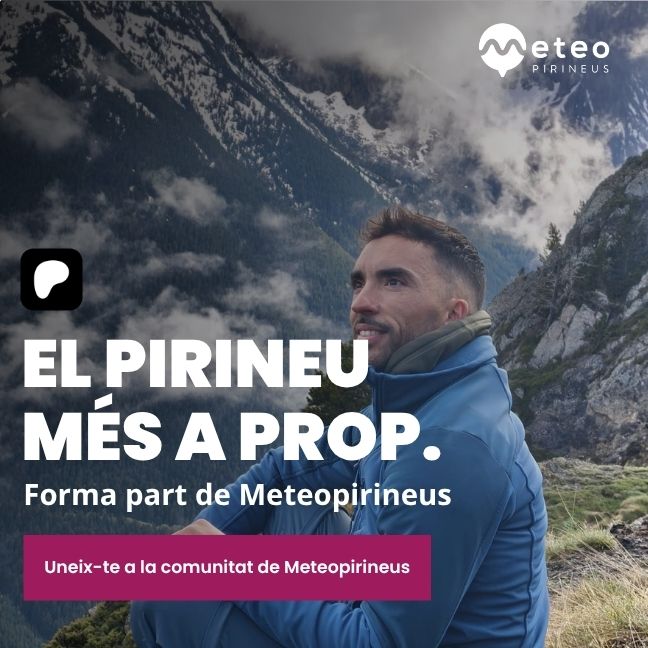 Uneix-te a la comunitat de MeteoPirineus