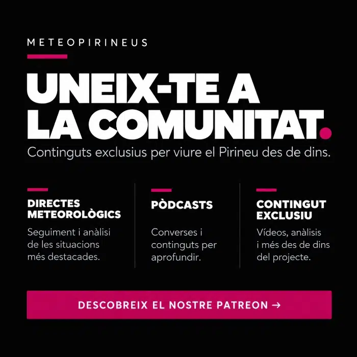 Uneix-te a la comunitat MeteoPirineus