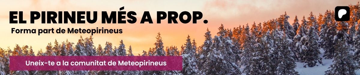Uneix-te a la comunitat de MeteoPirineus